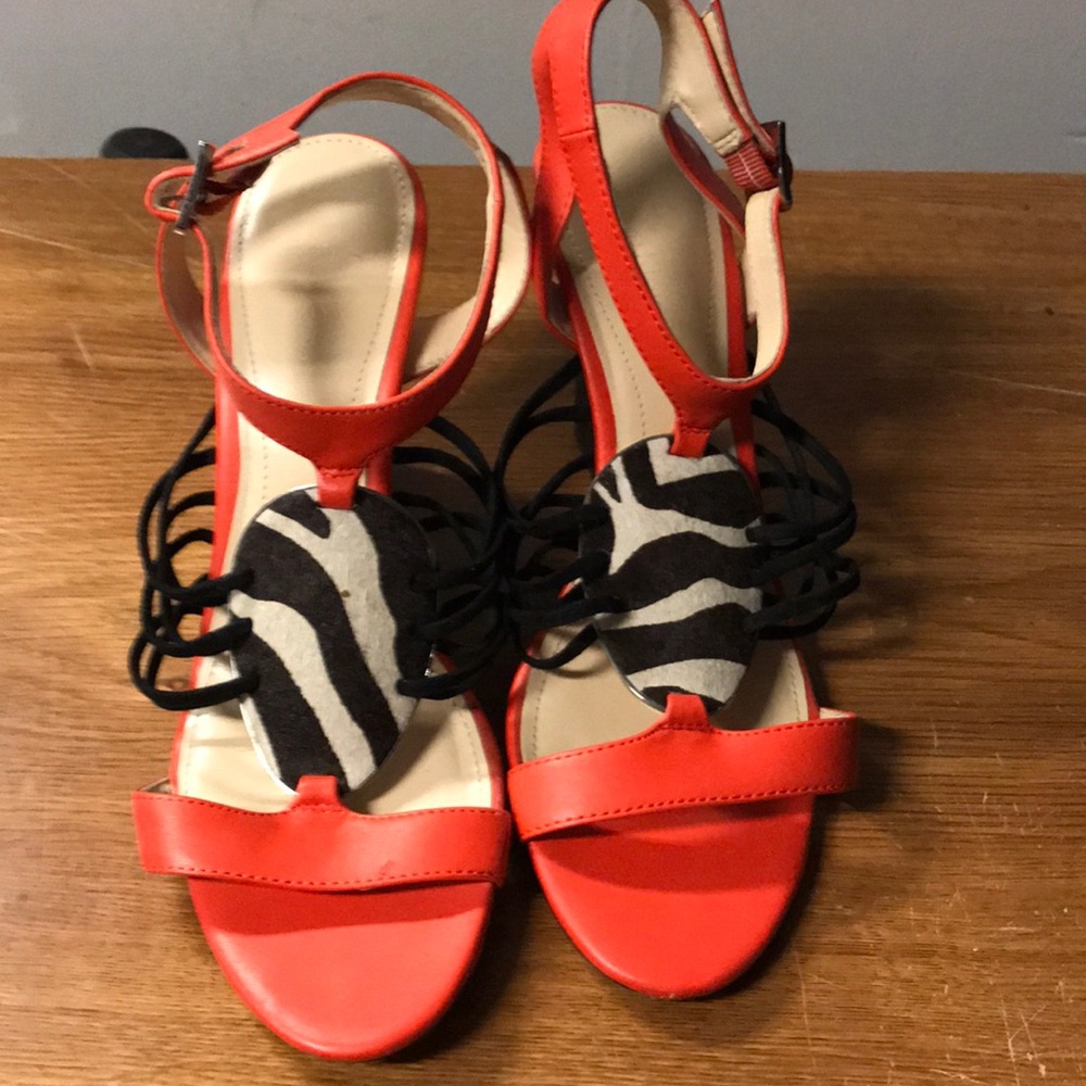Calvin Klein wedge sandals